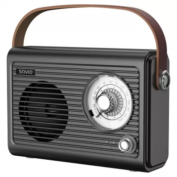 Nešiojamasis radijas Savio RS-01 Analog Juoda