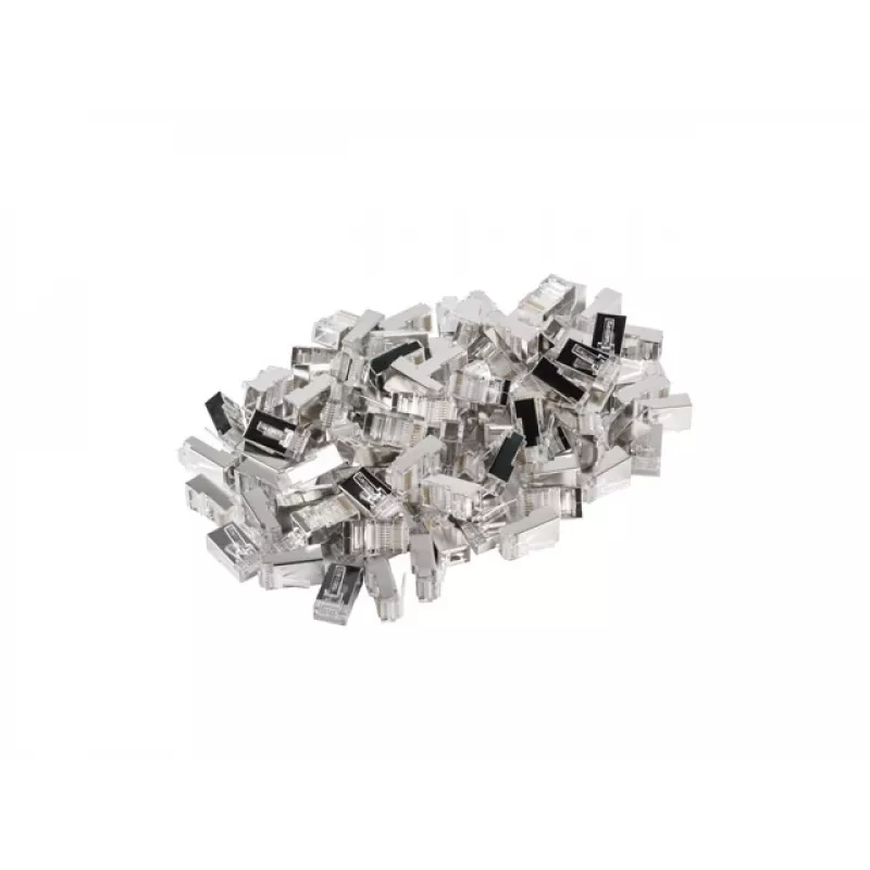Lanberg PLS-5000 vielos jungtis RJ-45 nerūdijantis plienas - skaidrus (PLS-5000)