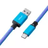 Cablemod CM-PKCA-CLBALB-ILB150ILB-R USB laidas 1,5 m USB A USB C mėlynas (CM-PKCA-CLBALB-ILB150ILB-R)