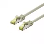 LOGON SSTP Cat6a tinklo kabelis, dramblio kaulo spalvos, 10 m (TCR6ASS100I)