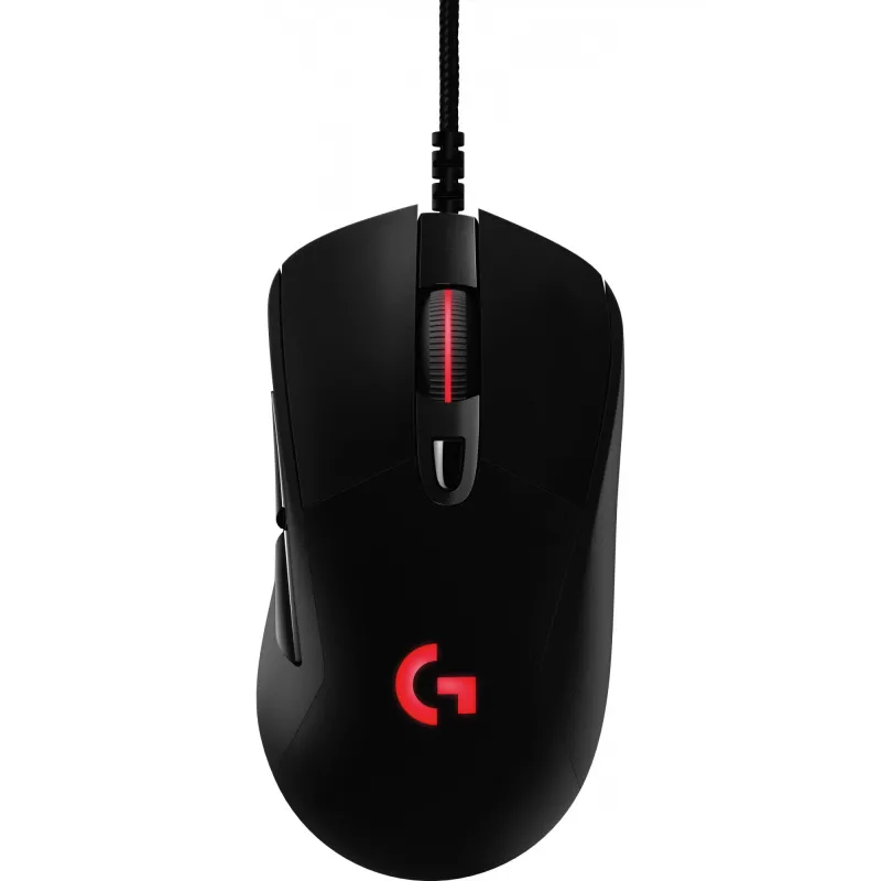 G G403 Prodigy žaidimų pelė, dešinė, optinė, USB Type-A, 12000 DPI, 1 ms, juoda