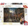 Thomas Kinkade Studios Wizarding World Harry Potter - Diagon Alley, 1000 dalių dėlionė