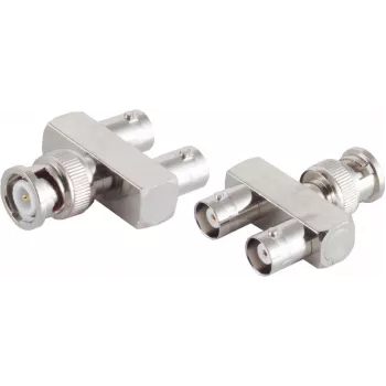 Adapteris ShiverPeaks 98820-2 Video/Audio Y kabelis 1 BNC kištukas į 2 BNC lizdus
