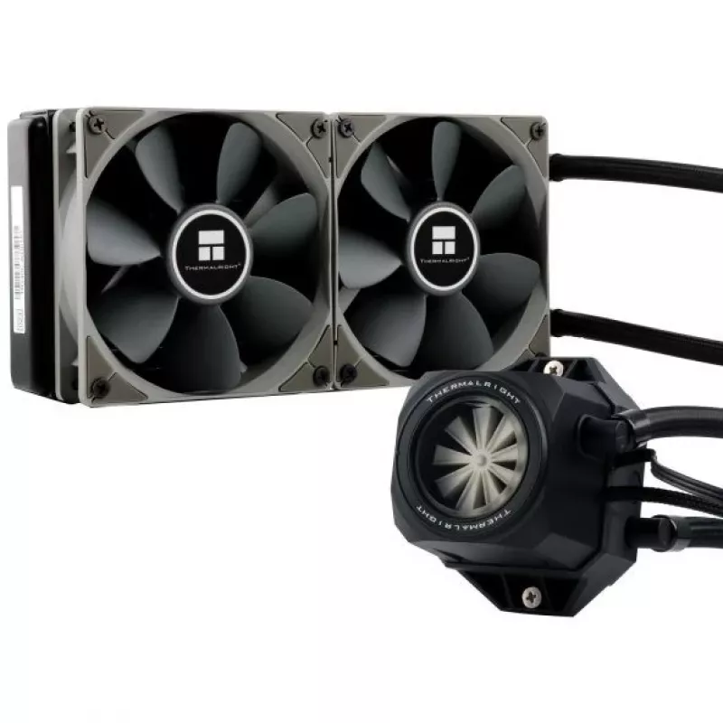 Thermalright TurboRight 240C - procesoriaus skysčio aušinimo sistema - (skirta: LGA775, LGA1156, LGA1366, LGA1155, LGA2011, LGA1150, LGA2011-3, LGA1151, AM4, LGA2066) - Varis - 120 mm