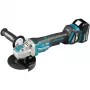 Makita DGA519RTJ - kampinis šlifuoklis - belaidis - 125 mm - 2 baterijos - 18 V (DGA519RTJ)