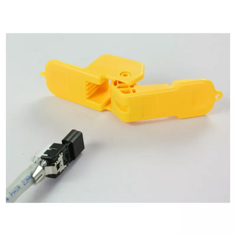 “DeLOCK 86033” kabelių užspaudimo įrankis Užspaudimo įrankis Geltonas 25 mm plotis 60 mm gylis 23 mm aukštis