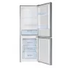 Šaldytuvas-šaldiklis AMICA FK2425.4UNTX(E) pastatomas 277 L bendras, apatinis šaldiklis 74 L, inverteris, sidabrinis, 1593×540×550 mm