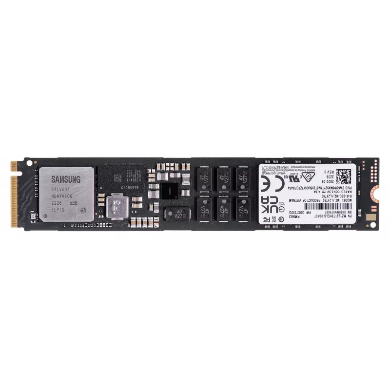 SSD diskas Samsung PM9A3 1.92TB M.2 PCIe Gen4 x4, 6800/4000MB/s, OEM