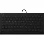 KeySonic KSK-5011ELC (DE) klaviatūra Namų USB QWERTZ Vokiška Juoda