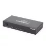 HDMI vaizdo skirstytuvas GEMBIRD DSP-4PH4-02 — 4 HDMI išėjimai, HDMI 1.4, 225 MHz, plieninis korpusas, 146×73×24 mm