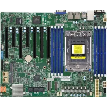 Super Micro SUPERMICRO H12SSL-C - pagrindinė plokštė - ATX - lizdas SP3 - USB3.0 - 2 x Gigabit LAN - integruota grafika (MBD-H12SSL-C-B)