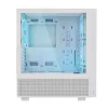 PC korpusas MODECOM BREEZE ARGB Flow MIDI juodas — ATX, 3x140mm priekyje + 1x140mm gale, grūdintas stiklas, USB-C
