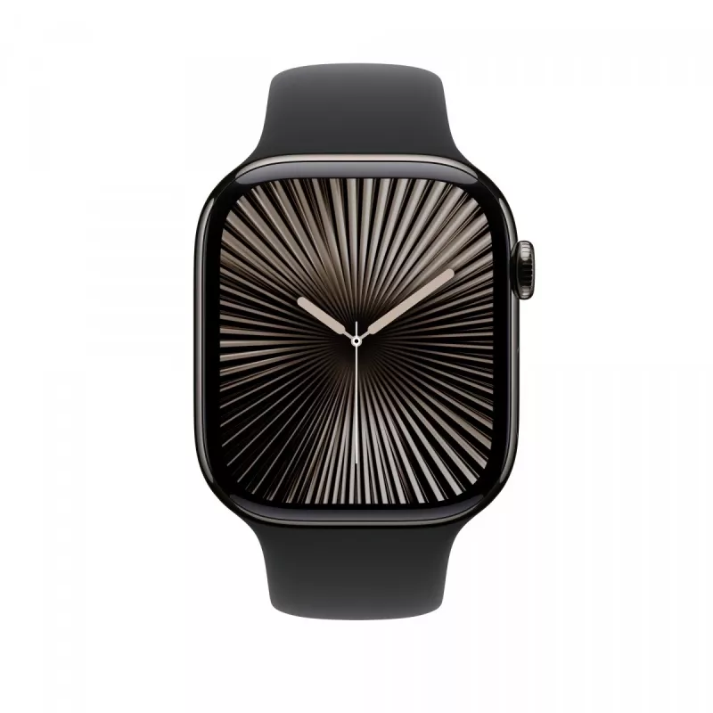 Apple apyrankė išmaniajam laikrodžiui 46 mm dydis SM juoda (MXM23ZMA)