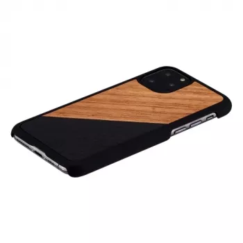 man and wood išmaniojo telefono dėklas, skirtas iPhone 11 Pro — vesterno juoda