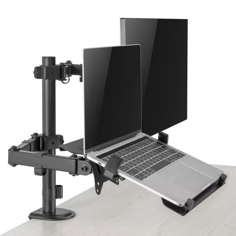 Monitoriaus sieninis laikiklis SBOX LCD-LM01-2 13–27 colių ekranams, maks. apkrova 12 kg, VESA 100x100