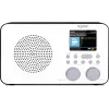 Internetinis radijas TECHNISAT VIOLA 2 C IR — Analoginis ir skaitmeninis imtuvas, DAB+/FM, Wi‑Fi, 3 W, 2,4 colio TFT, 3,5 mm, juoda/baltas