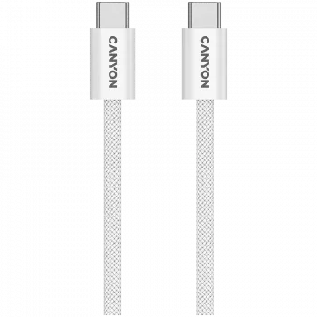 CANYON kabelis OnWire 60MG C-C 60W Magnet Pintas 1m Baltas