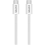 CANYON kabelis OnWire 60MG C-C 60W Magnet Pintas 1m Baltas