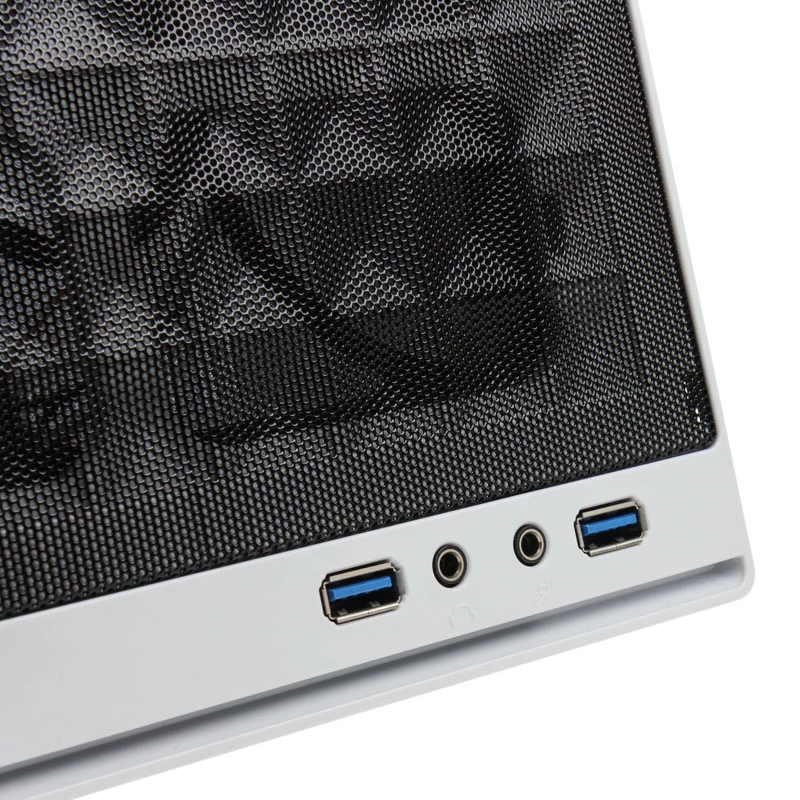 PC korpusas Sidabrinėstone SG13 Mini Tower Juoda