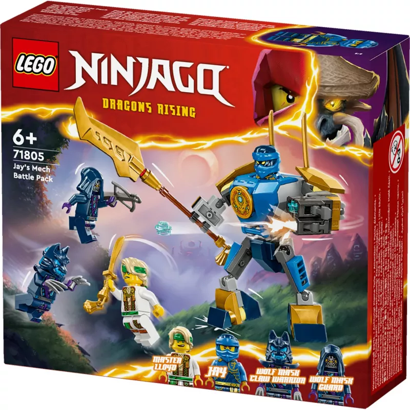 LEGO NINJAGO 71805 JAY MECH BATTLE PACK