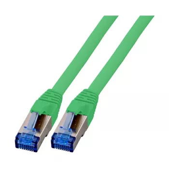 EFB-Elektronik RJ45 komutacinis kabelis Cat.6A S/FTP TPECat.7 neapdorotas kabelis superflex žalias 1m Gamintojas: EFB Elektronik (K5525FGN.1)