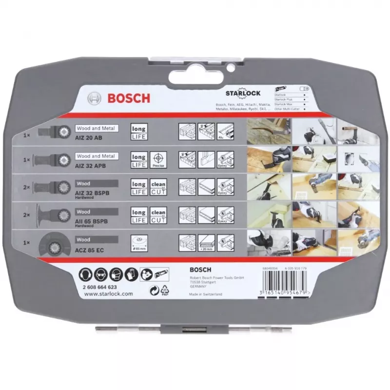 Bosch 2608664623, juoda, Bosch, atsarginė geležtė Bosch 2608664623. Spalva: juoda, Suderinamumas su prekės ženklu: Bosch, Gaminio tipas: atsarginė geležtė
