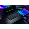 Razer JuodaWidow V4 Low-Profile HyperSpeed klaviatūra, žaidimams, USB, RF belaidė, Bluetooth, QWERTY US International, juoda