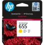 HP 655 Geltona Originali Ink Advantage kasetė, Geltona, 1 vnt., 600 puslapių