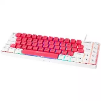 GAMIAC TKL69G SF žaidimų klaviatūra, Kailh Raudona - balta/raudona