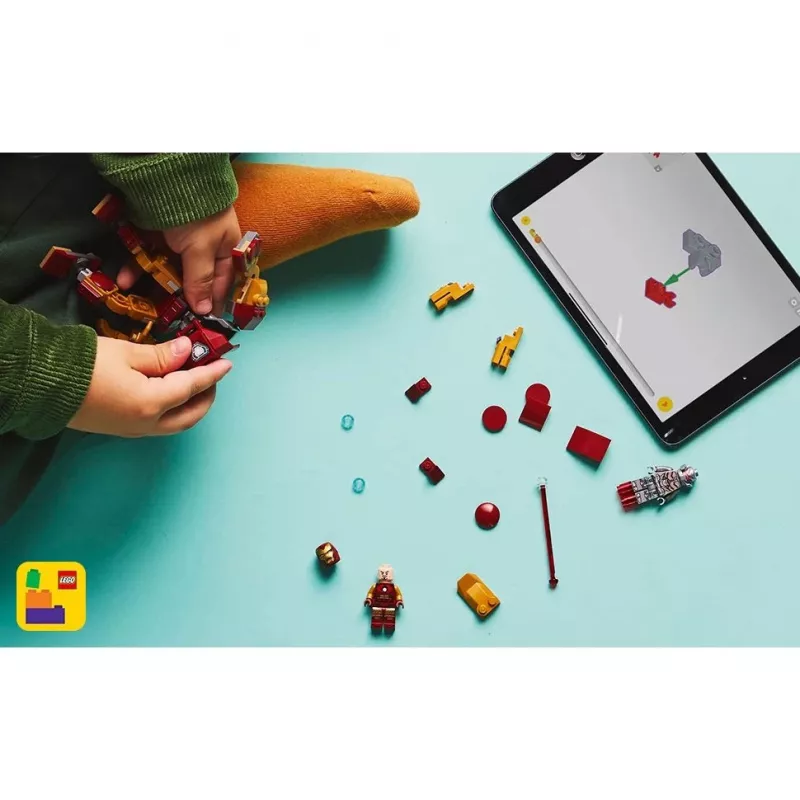 LEGO MARVEL 76307 Geležinio žmogaus mechas prieš Ultroną
