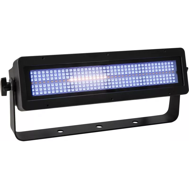Strobe Light EUROLITE LED IP PIX RGB CW+WW modelis 52200940 — LED blykstė su RGB, šalta balta ir šilta balta