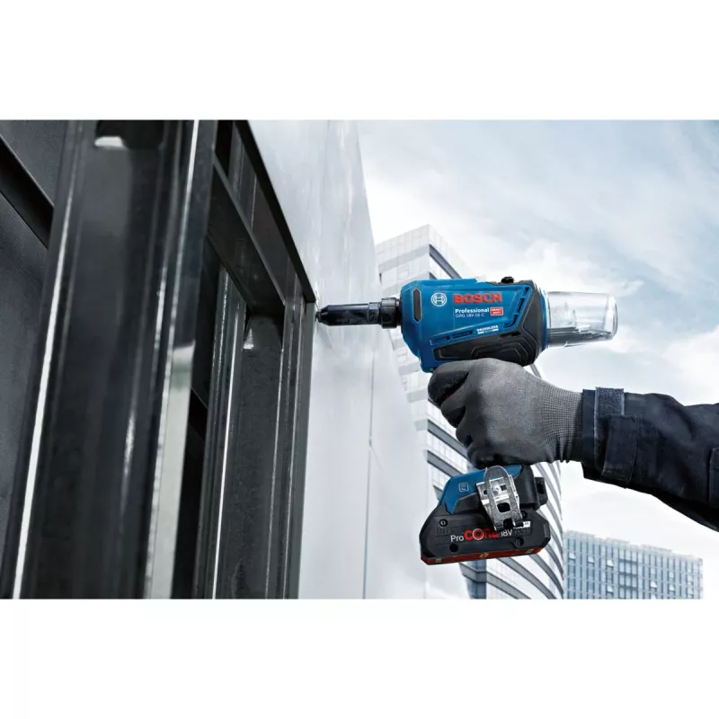 Bosch 0 601 9K5 001 kniedijimo įrankis, juoda, žalia, 3,2, 4, 4,8, 5,0, 5,6 mm, 16000 kN