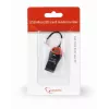 „Gembird“ kortelių skaitytuvas FD2-MSD-3 USB 2.0 juoda raudona