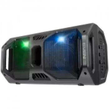 Garsiakalbis SVEN PS-600, juodas (50 W, TWS, Bluetooth, FM, USB, microSD, LED ekranas, 4000 mAh)