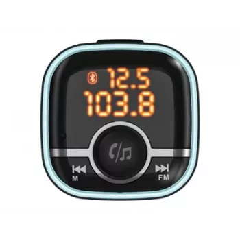 FM siųstuvas Navitel BHF04 MAX Bluetooth automobilio adapteris su belaidžiu muzikos transliavimu ir laisvų rankų skambučiais