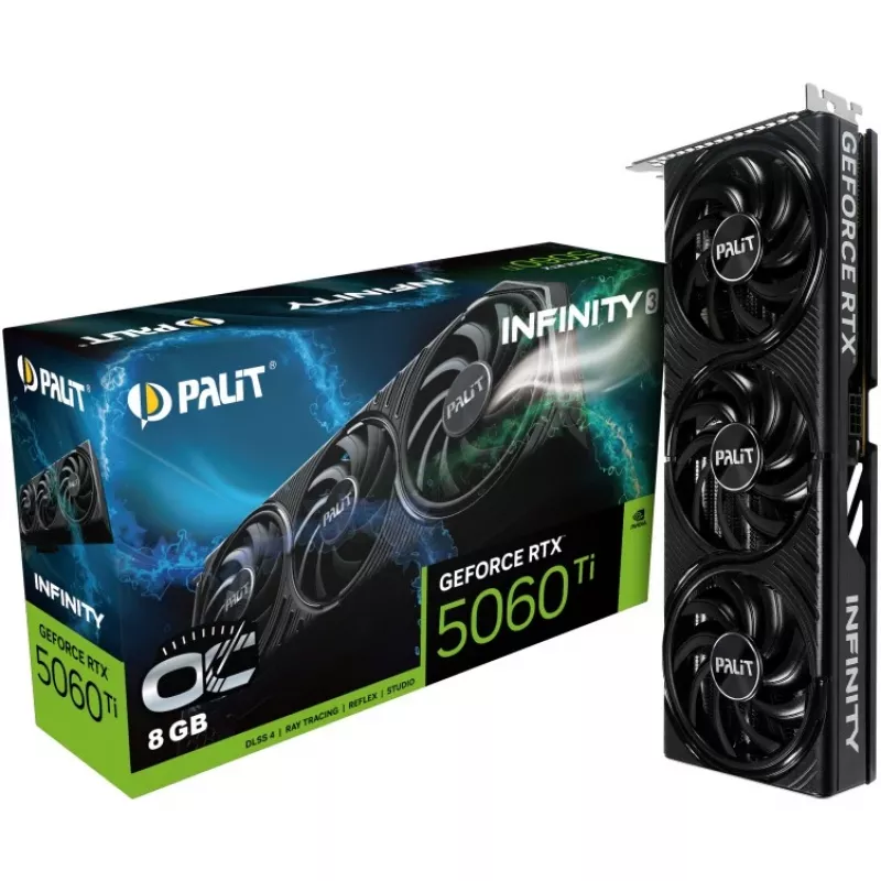 Vaizdo plokštė NVIDIA GeForce RTX 5060 Ti 8 GB GDDR7