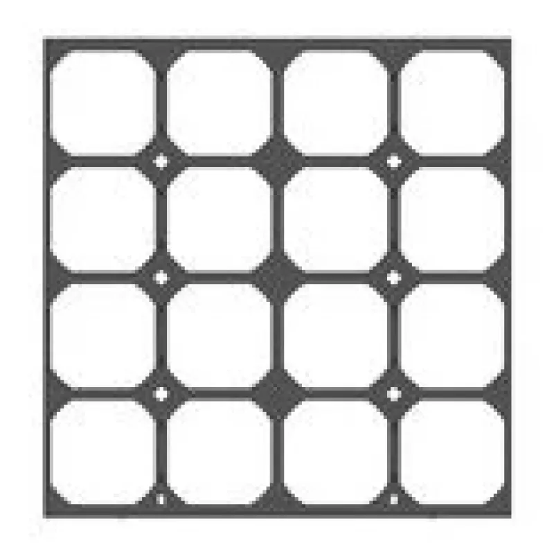 Radiatoriaus ventiliatoriaus rėmas Watercool MO-RA IV 600 140 mm ventiliatoriams, juodas