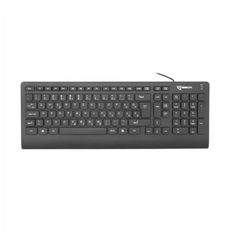 Sbox klaviatūra laidinė USB K-20