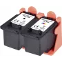 Renkforce rašalo kombinacijų rinkinys pakeičia Canon PG-540 + CL-541 (5225B006) suderinamas kombinacijų rinkinys juoda, žydra, purpurinė, geltona RF-I-C-PG540CL540BCMY2PK RF-5628790 (RF-5628790)
