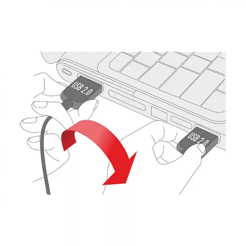 DELOCK laidas EASY-USB 2.0 Type-A kištukas > USB 2.0 Type Micro-B kištukas 50 cm juodas