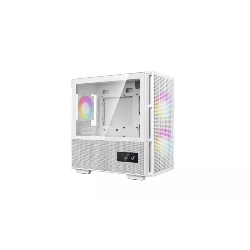 Kompiuterio korpusas - Deepcool CH360 DIGITAL WH (R-CH360-WHAPE3D-G-1)