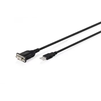 USB 2.0 – RS232 adapterio kabelis DIGITUS DA-70172, 1,8 m, FTDI FT232RNL lustų rinkinys, USB Type-A – DB9