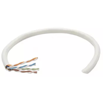 Intellinet tinklo birios Cat5e kabelis, 24 AWG, monolitinis laidas, 305 m, pilkas, CCA, U/UTP, dėžėje