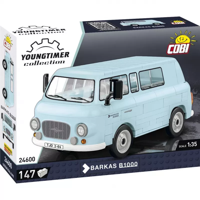 Konstruktorius Cobi Barkas B1000 24600 mastelis 1:35 modelio rinkinys, detalios kaladėlės