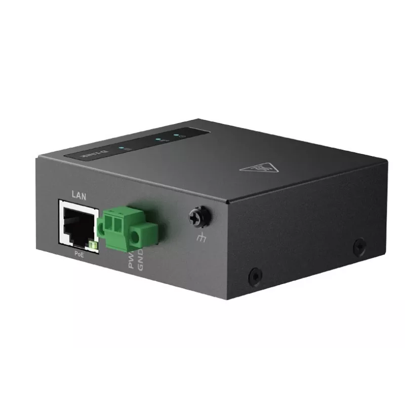 D-Link 4G LTE M2M VPN PoE+ Modeminis maršrutizatorius, RJ45, Išorinė, IEEE 802.3at, Juoda, 48 - 57 V, -30 - 70 °C