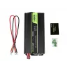 Green Cell INV09 maitinimo adapteris automobiliui 1000 W juodas