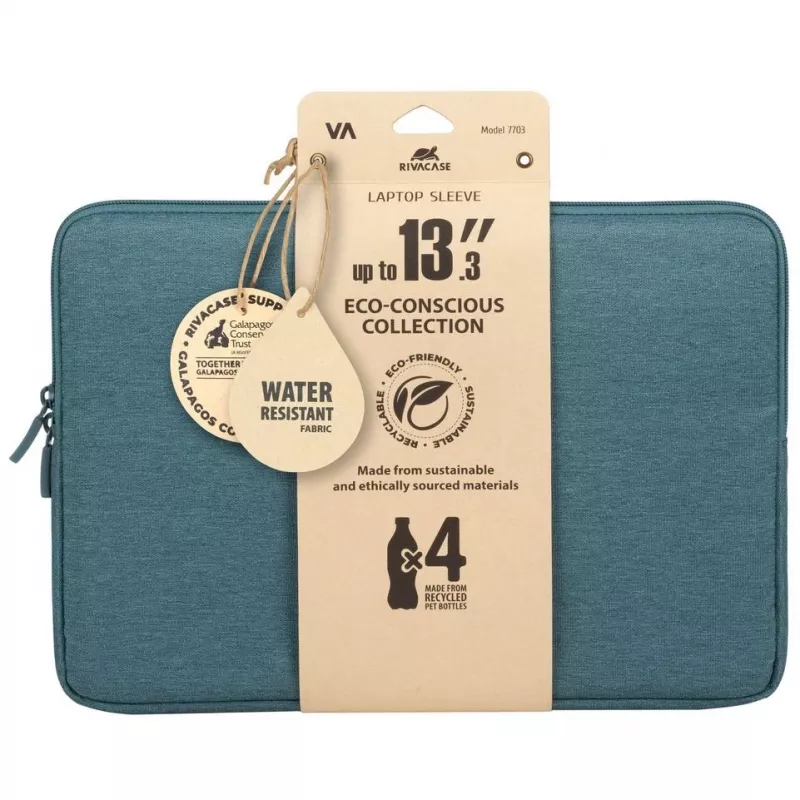 Dėklas-įmautė Rivacase Suzuka 7703 35,6 cm Aqua