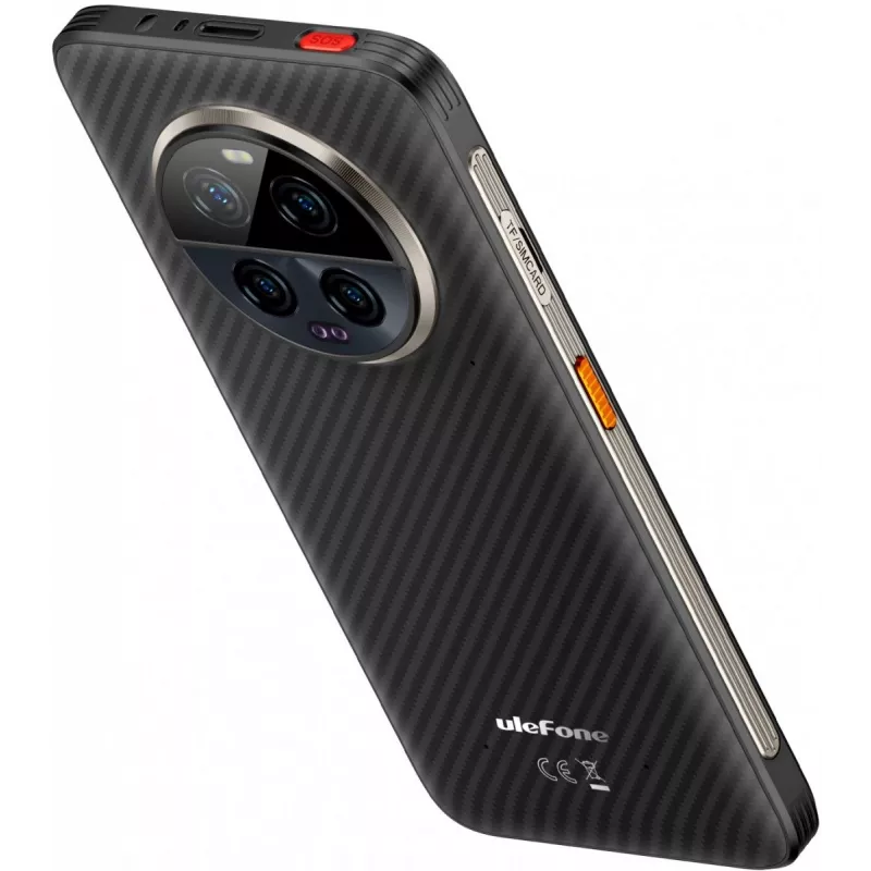 Ulefone Armor 23 Ultra 5G 12/512GB Elite Juoda be įkroviklio