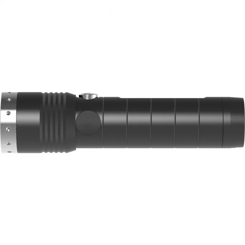 Led Lenser MT14 Hand flashlight Juoda,Sidabrinė