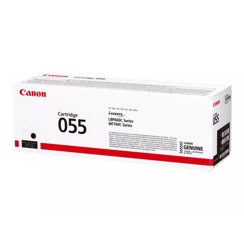 Canon 055 Tonerio kasetė 1 vnt. Originali juoda